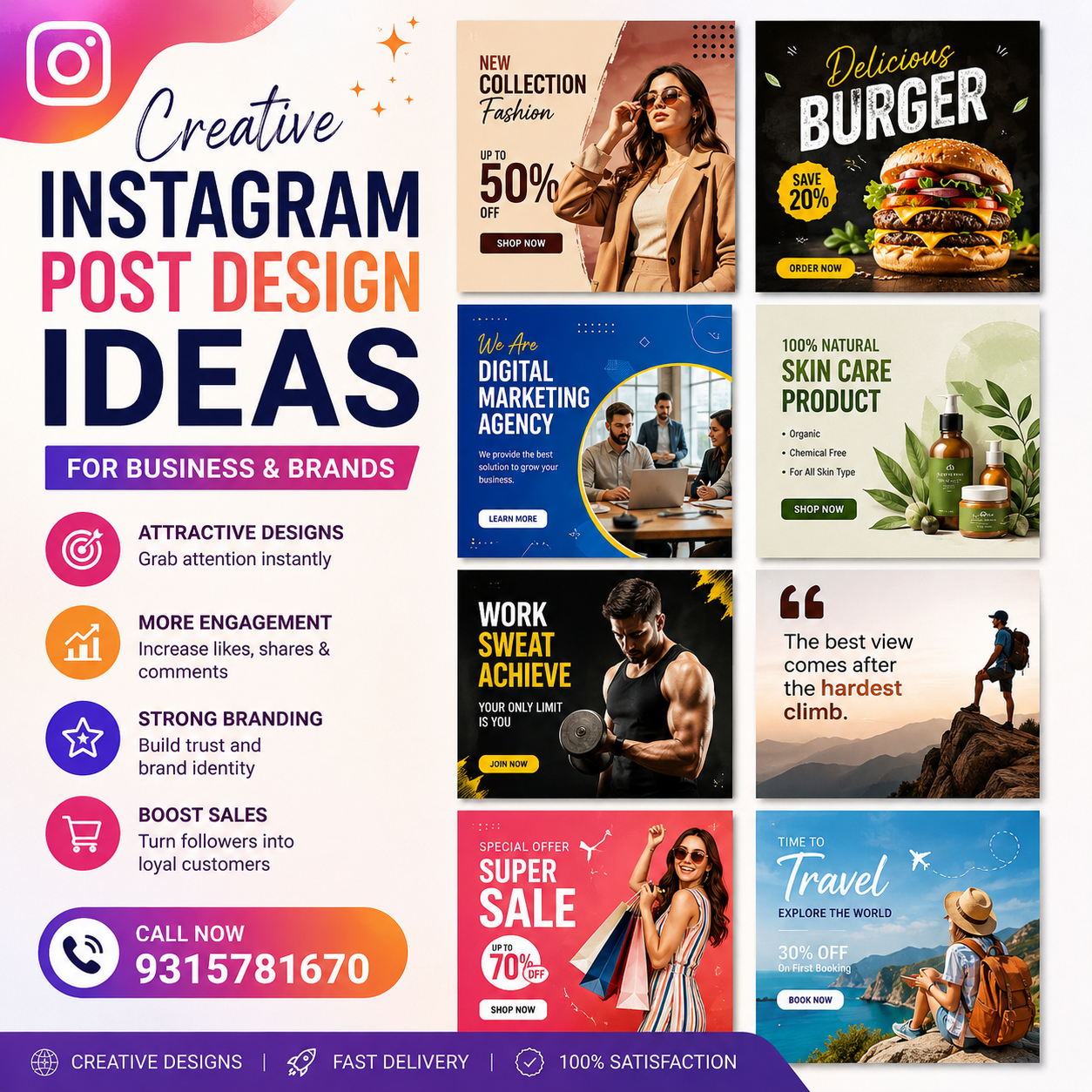 instagram post design ideas