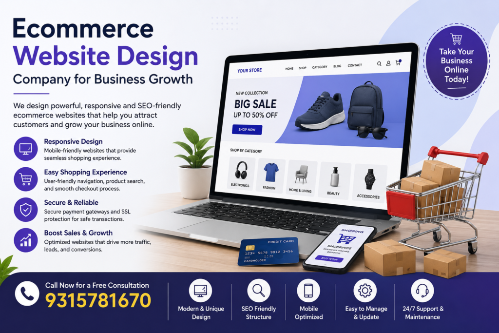 ecommerce website design