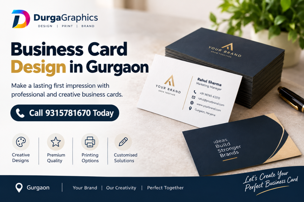 Business card design in Gurgaon